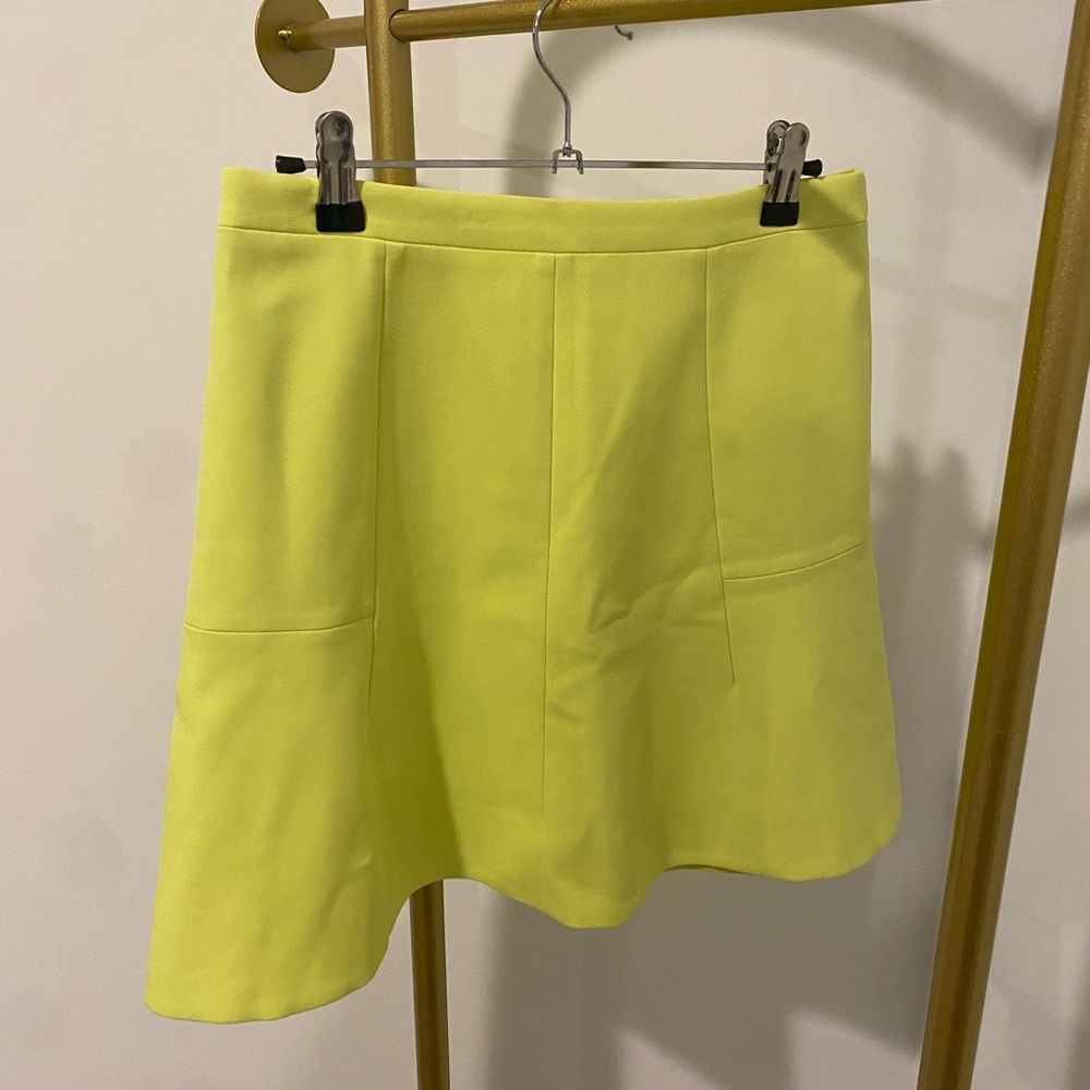 J.Crew yellow skirt